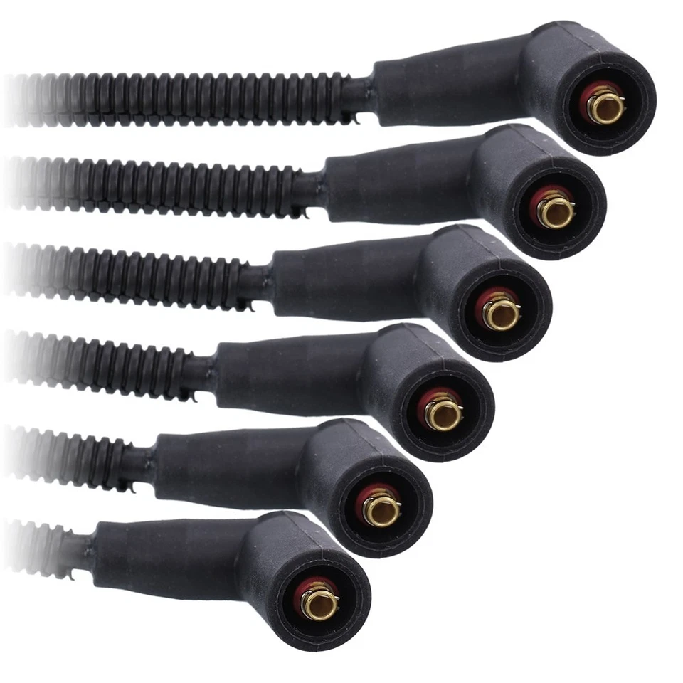 SET DI CAVI CANDELA ATEC 6 PEZZI PER AUDI A6 4A C4 2.8 4B C5 2.4 2.8 A8 4D 2.8 - Immagine 3 di 3