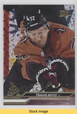 2023-24 Upper Deck Series 2 Speckled Rainbow Foil Travis Boyd #262 READ b3q