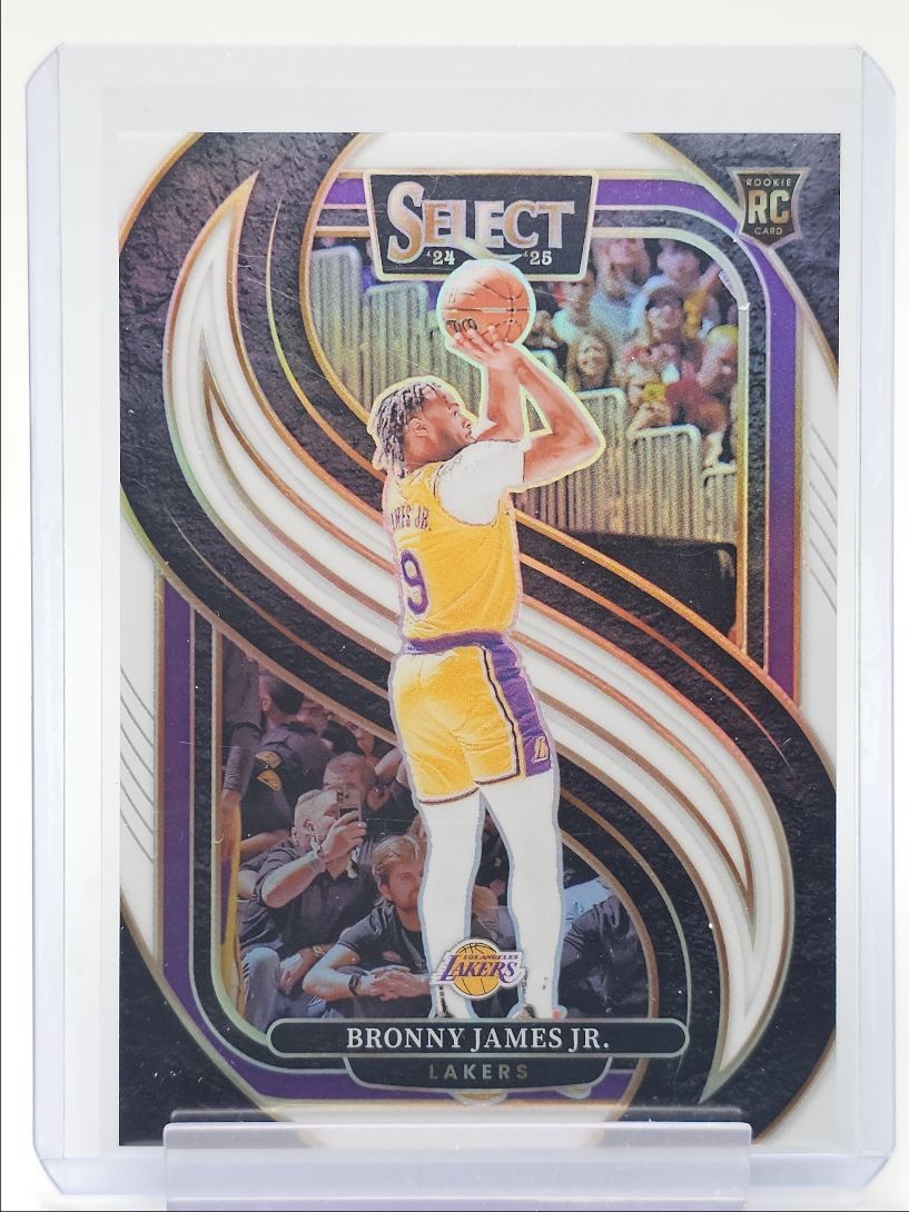 BRONNY JAMES JR. 2024-25 SELECT PREMIER LEVEL ROOKIE WHITE RC /149 Q2477