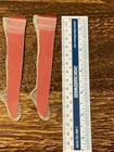 Vintage Barbie Doll Nylon Stockings ~ Soft Light Sage Green ~ 4.75”~ Back Seam