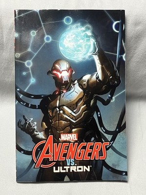 Scholastic Marvel Avengers Vs. Ultron Graphic Novel Paperback 2015 5 Comics VG