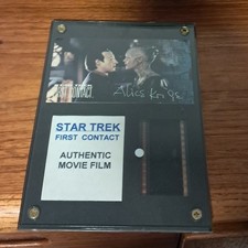 STAR TREK: PRIMO CONTATTO (1996) Certificato e Incorniciato