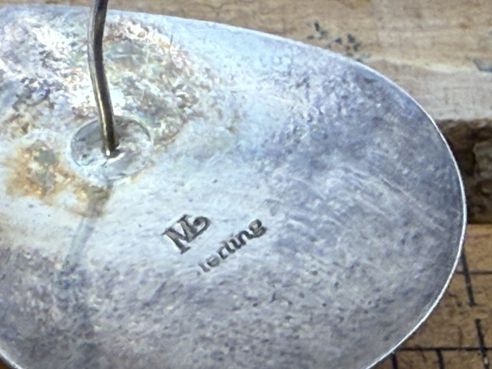 2 Native/Native Style Sterling Silver Earrings 1)… - image 5