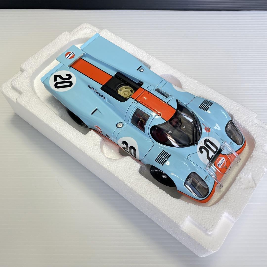 オートアート 1/18 ポルシェ917K ルマン #20 スティーブマックィーン Auto Art 1/18 Porsche 917K Steve McQueen Le Mans 24h #20