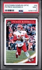 2018 Panini Donruss Optic Patrick Mahomes II #49 PSA 9 Mint