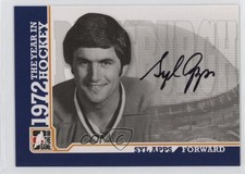 2009-10 ITG 1972 The Year in Hockey Auto Syl Apps Jr Syl Apps #A-SA Auto r3u