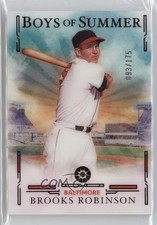 2025 Panini Boys of Summer Red 93/175 Brooks Robinson #63 HOF 7ba