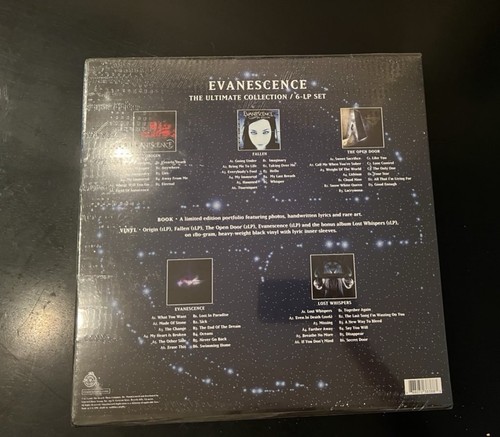 Evanescence the Ultimate Vinyl Collection COMPLETE 6LP Vinyl Box Set SEALED - Picture 2 of 3
