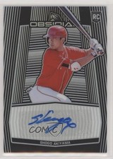 2020 Panini Chronicles Obsidian Shogo Akiyama #OA-SA Auto 0s9t
