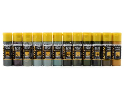 Ammo By Mig Atom Luftwaffe WWII Colors Airbrush Acrylic Paint Set