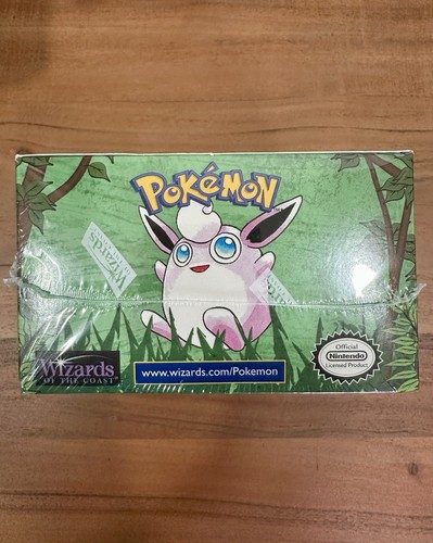 1999 Pokemon Unlimited Jungle Booster Box Wizards Of The Coast Factory Sealed - Picture 5 of 6