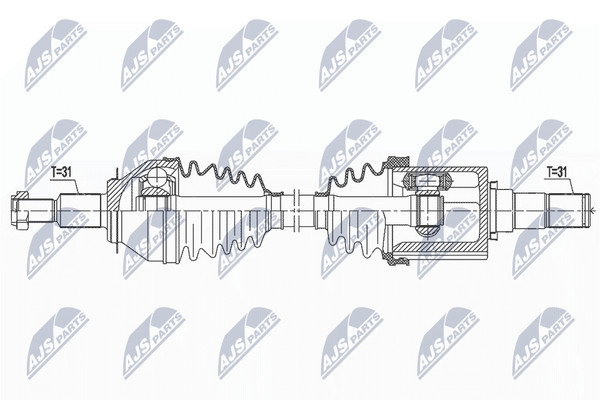 NEU - NTY NPW-MZ-074 Antriebswelle FüR Mazda-image