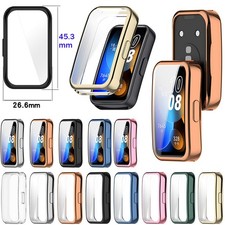For Huawei Band8 Smartwatch TPU Plating Watch Case Protective Cover Accessories
