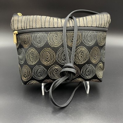 Geometric Patchwork Tapestry Crossbody Purse Cottagecore Whimsical Boho Festival