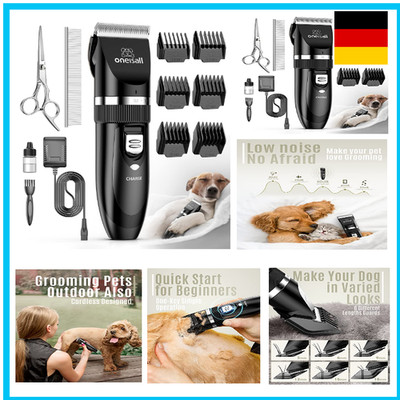 oneisall Leise Hundeschermaschine Profi Schermaschine Hund Katze