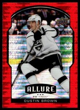 2020-21 Upper Deck Allure Red Rainbow Dustin Brown Los Angeles Kings #8