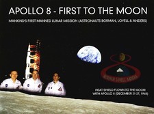 Apollo 8 flown artifact presentation
