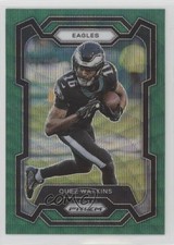 2023 Panini Prizm Green Wave Prizm Quez Watkins #246 1ij5