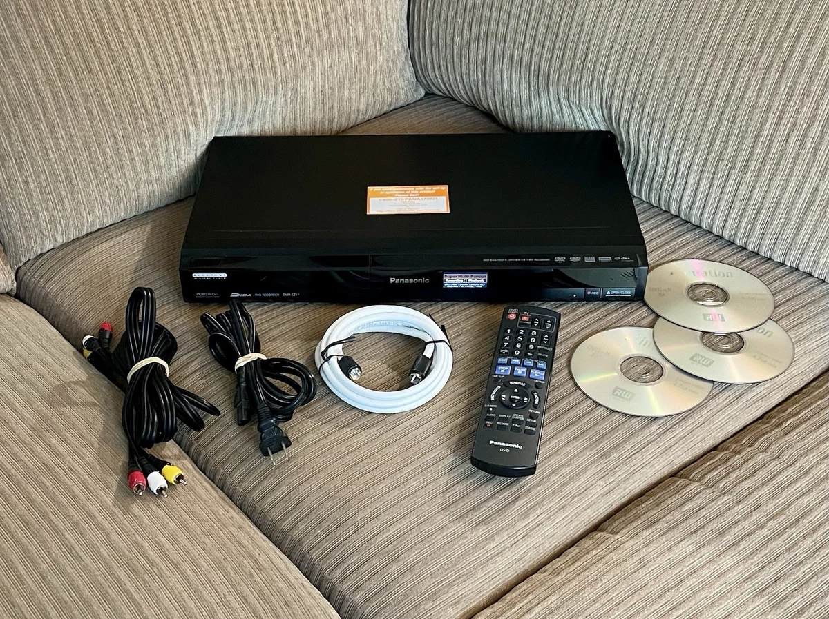25+ Panasonic DVR/Hard Drive Recorder DVD & Blu-ray Players for