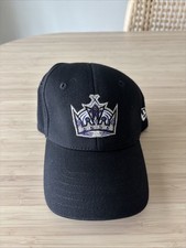 NHL New Era Kids Toddler Los Angeles Kings Baseball Cap Hat Black With Crown