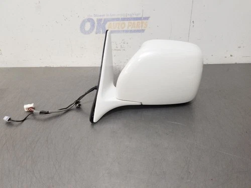 07 2007 LEXUS LX470 EXTERIOR SIDE VIEW MIRROR LEFT DRIVER WHITE 062