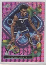 2023-24 Topps Cosmic Chrome Pink Galaxy Refractor Jaylen Clark #194 8d2