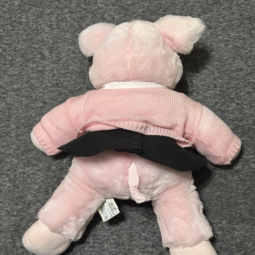 Build-A-Bear Workshop Pink Pig Wire Ears Curly Tail 17" Retired BABW BAB - Picture 6 of 11