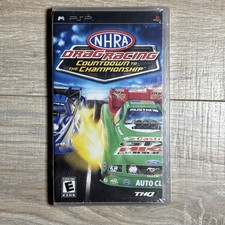 NHRA Drag Racing: Countdown to the Championship (Sony PSP, 2007) SEALED!!