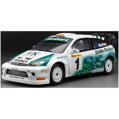 Sunstar 1:18 Scale Ford Focus RS WRC '03 #1 Colin McRae Pirelli Int Rally 2005