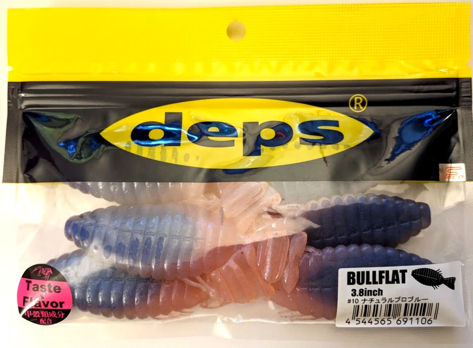 Deps Bull Flat Bullflat 3inch 3.8inch 4.8inch 5.8inch JDM Lure