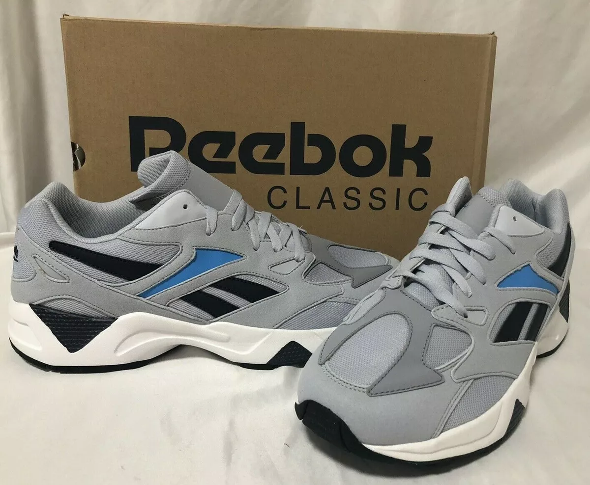 Reebok AZTREK 96 UNISEX Athletic Running Sneaker Gray Size 12 UK