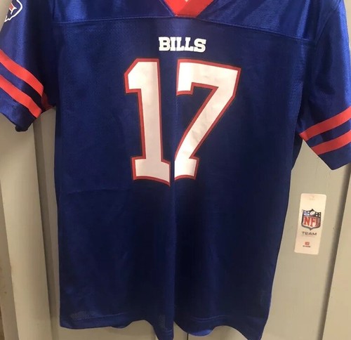 NFL Buffalo Bills Jungen Größe XL 16/18 Josh Allen Kurzarm Trikot Neu mit Etikett - Bild 9 von 16