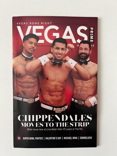 CHIPPENDALES February 9 2025 VEGAS PRIME MAGAZINE Donny Osmond Keith Urban Mina - 第 1/5 張圖片