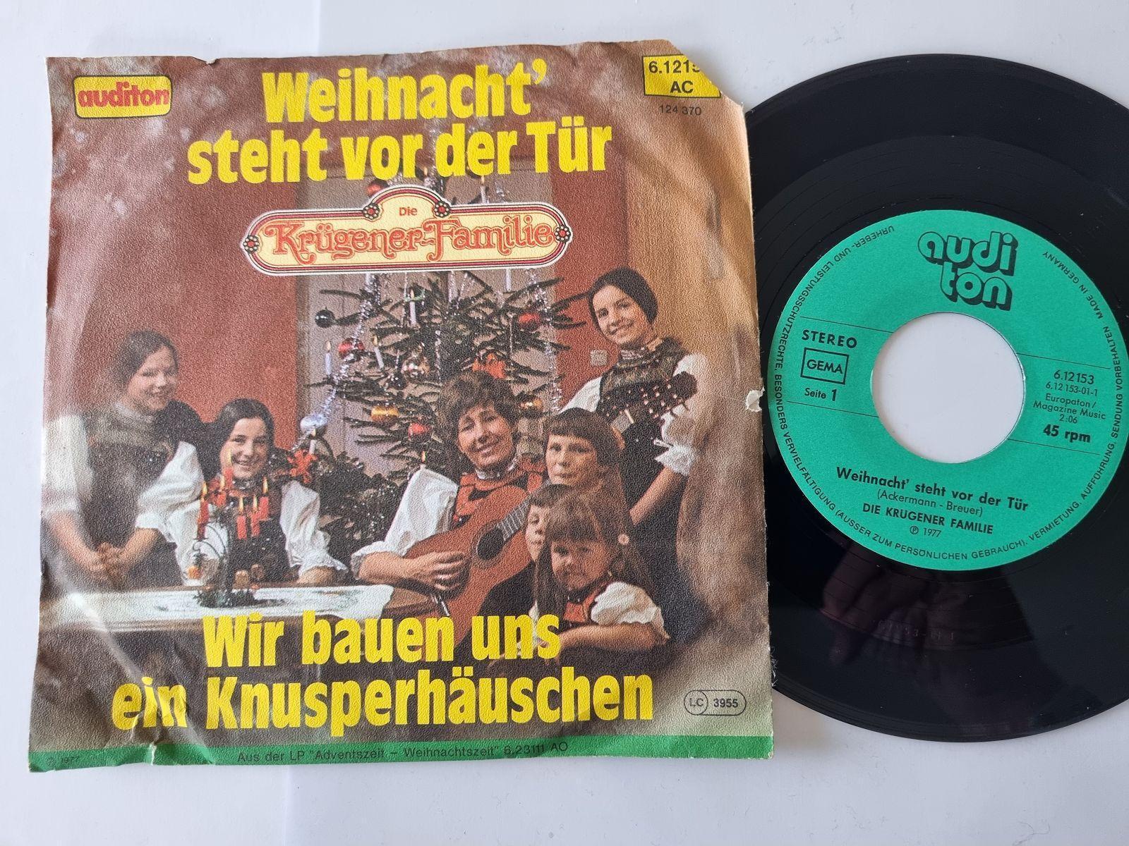 7"" Single Die Krügener-Familie - Weihnacht' steht vor der Tür Vinyl Germany