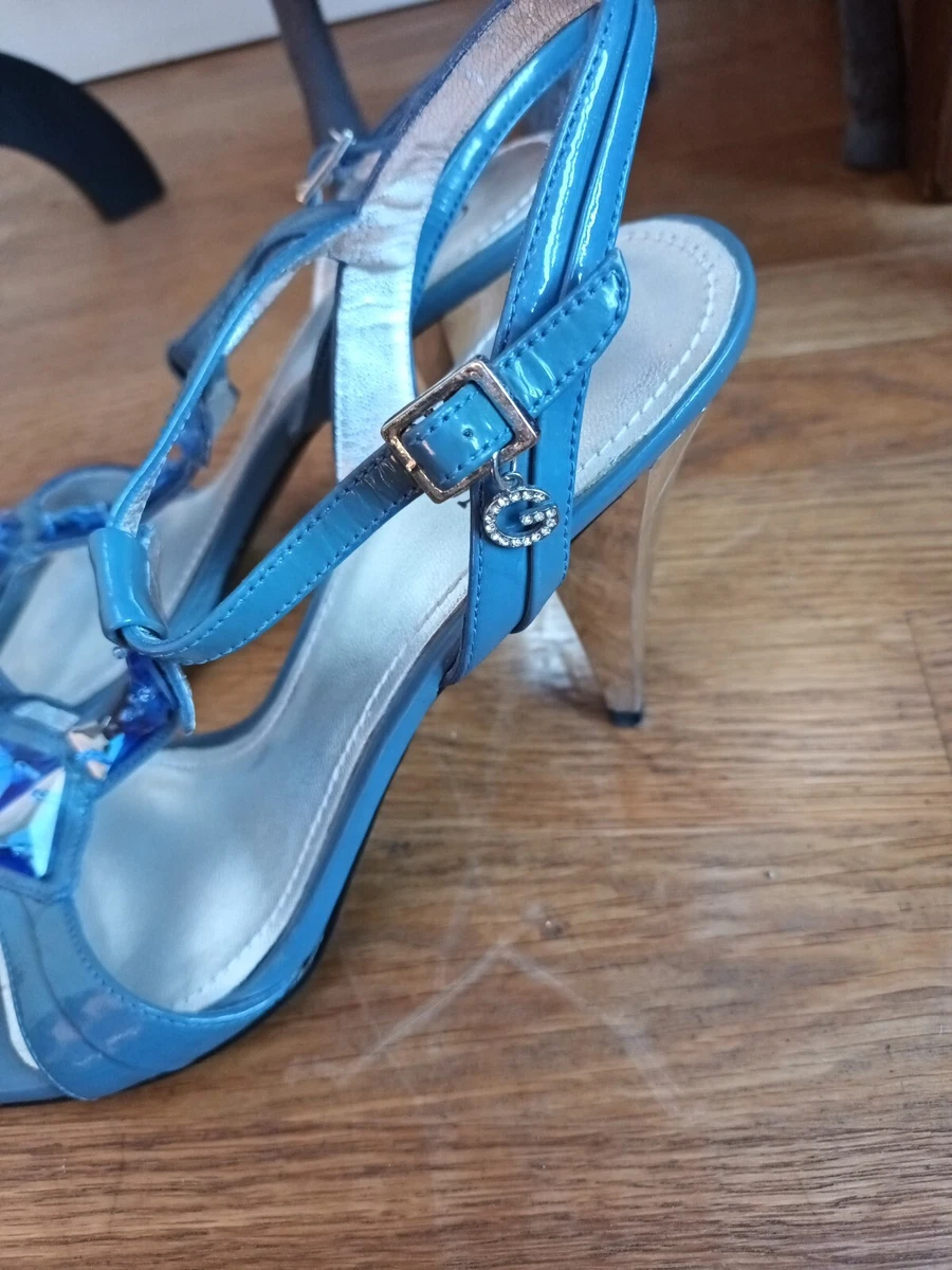 Guess blue hot sale heels