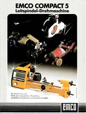 Broschüre über EMCO Compact 5 Leitspindel-Drehmaschine