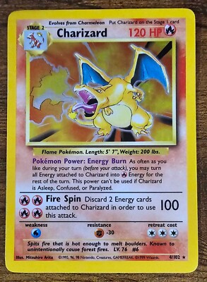 Charizard 004/102 Base Set Holo