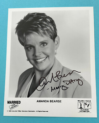 Amanda Bearse  -   Married... with Children  -  signed, original Autogramm !!!