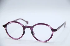 NEW L.A. EYEWORKS WOLF MOON 947 CRYSTAL PURPLE AUTHENTIC EYEGLASSES 45-22