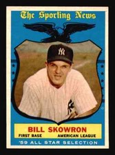 1959 Topps #554 Bill Skowron - NM-MT