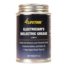 Dielectric Grease for Electrical Connectors - 4Oz Brush Top Can, Mess Free Appli