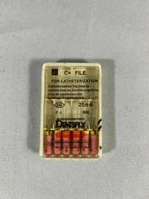 Dentsply Maillefer C+ file Endodontic stainless steel 25mm All sizes 30 file/pk