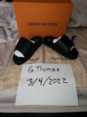 Loius Vuitton Limited Edition NBA Slides | eBay