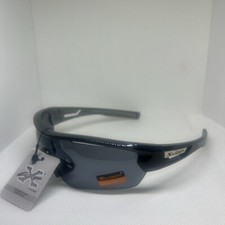 X-LOOP Semi-Rimless Sporty Shades Mirrored Men's Sunglasses