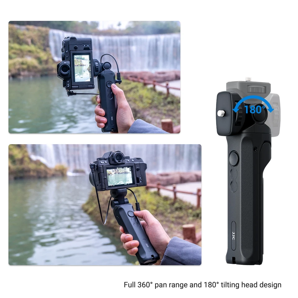 Remote Control Tripod Grip for Fujifilm X-T50 X100VI X100 X100S X-E2 X-E2S X100T - Image 2 of 4