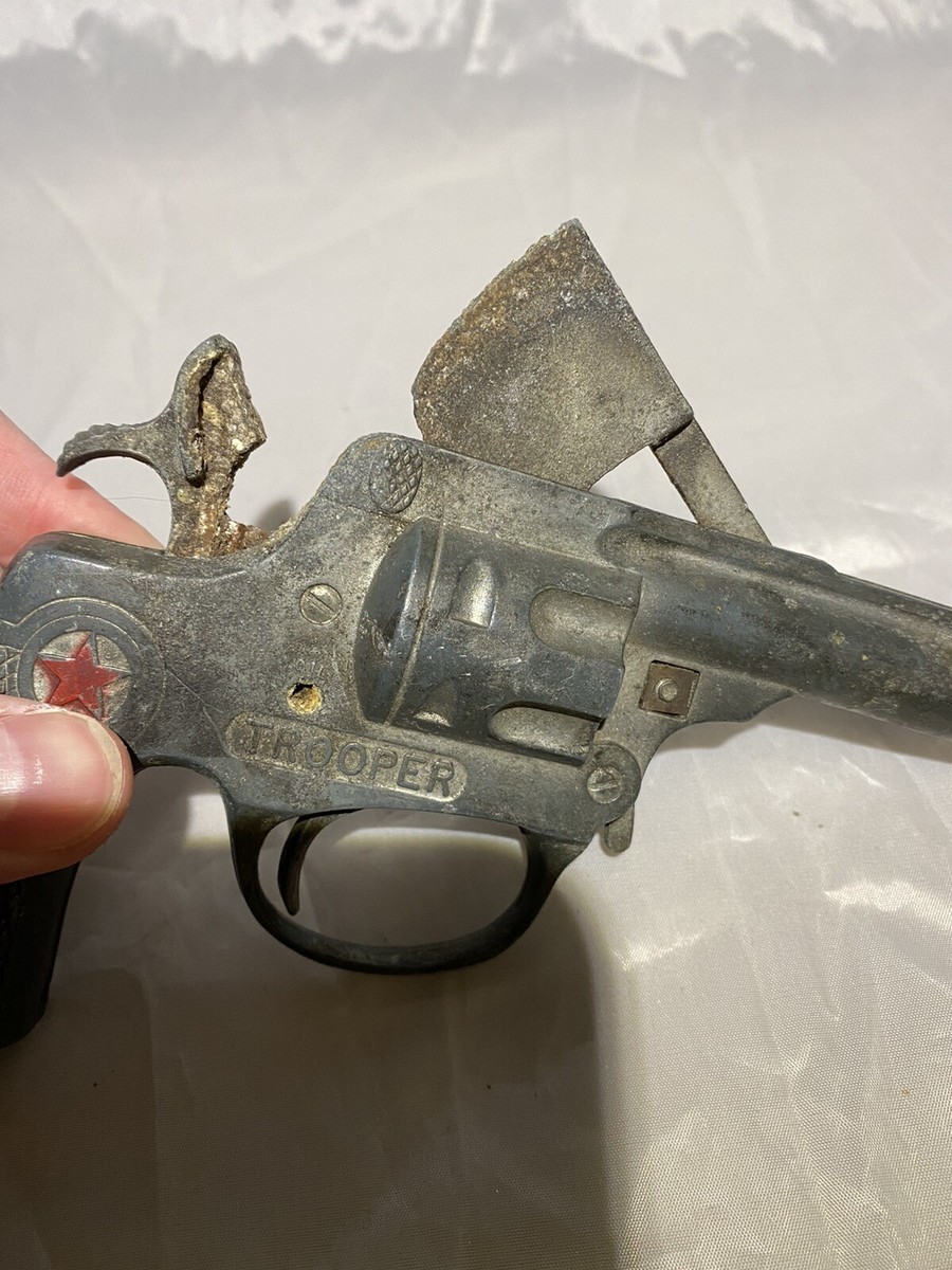 Vintage 1950s Diecast Hubley Trooper No. 240 Toy Cap Gun | eBay