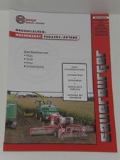SAUERBURGER Großflächen-Mulchgeräte PEGASUS / AUTARK Prospekt 11/2019 ( 5279 )