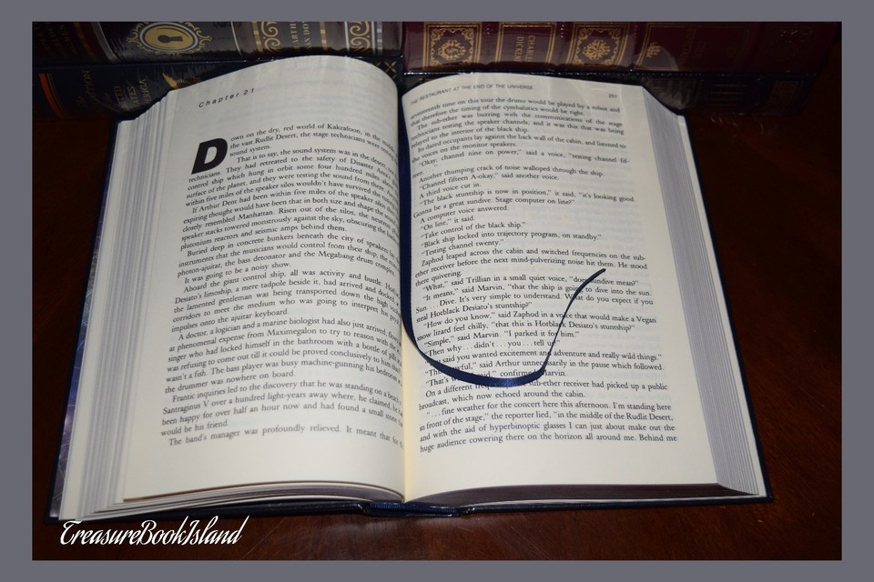 Ultimate Hitchhiker's Guide Galaxy by Douglas Adams New Sealed Leather