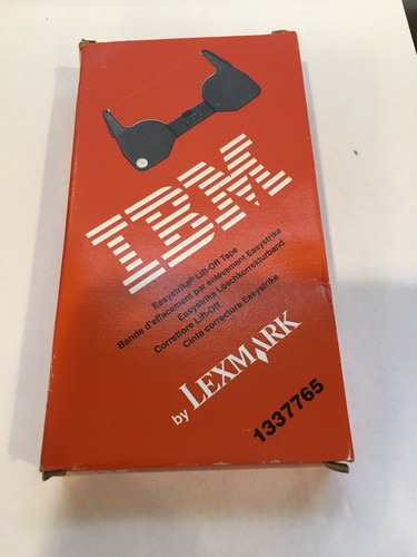 IBM Correcting Lift Off Tape - 1337765 ** NEW UNOPENED ORIGINAL BOX**