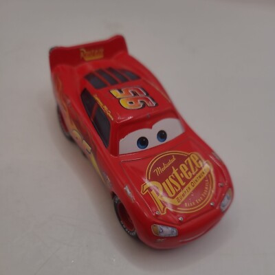 激レア　ライトニング・マックィーン ミニカー 95 Rust-eze Disney Pixar Cars Rust-Eze Lightening McQueen 95 Red Car